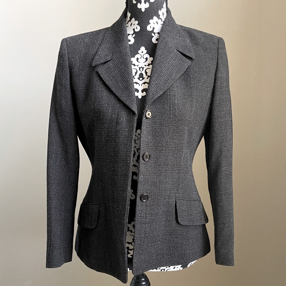 Eddie Bauer Grey Blazer Size 2 petite